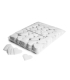 Confeti papel Corazones Blanco