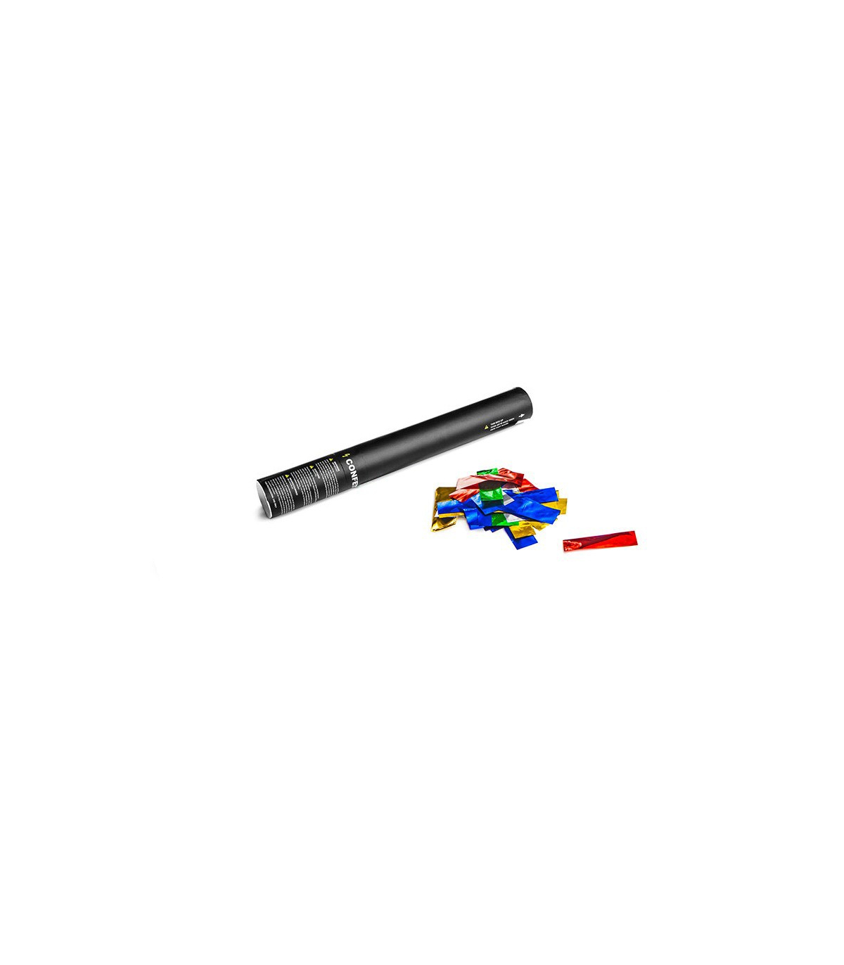 Cartucho Manual 40 Cms Confeti Metal Multicolor