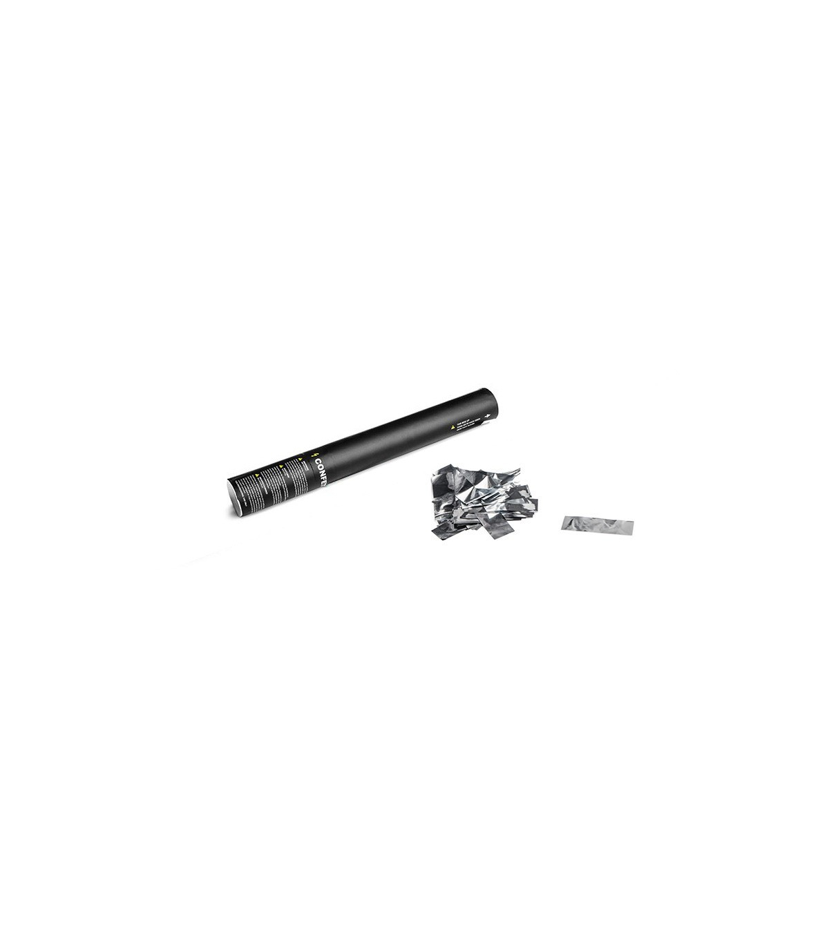 Cartucho Manual 40 Cms Confeti Plata