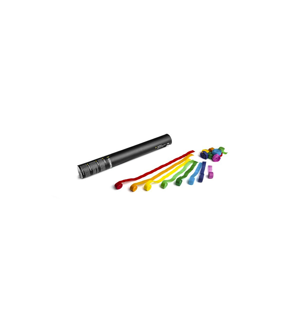 Cartucho Manual 40 Cms Serpentina Papel Multicolor