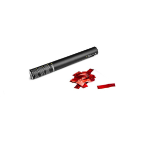 Cartucho Manual 40 Cms Confeti Rojo Metalizado