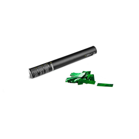 Cartucho Manual 40 Cms Confeti Verde Metalizado