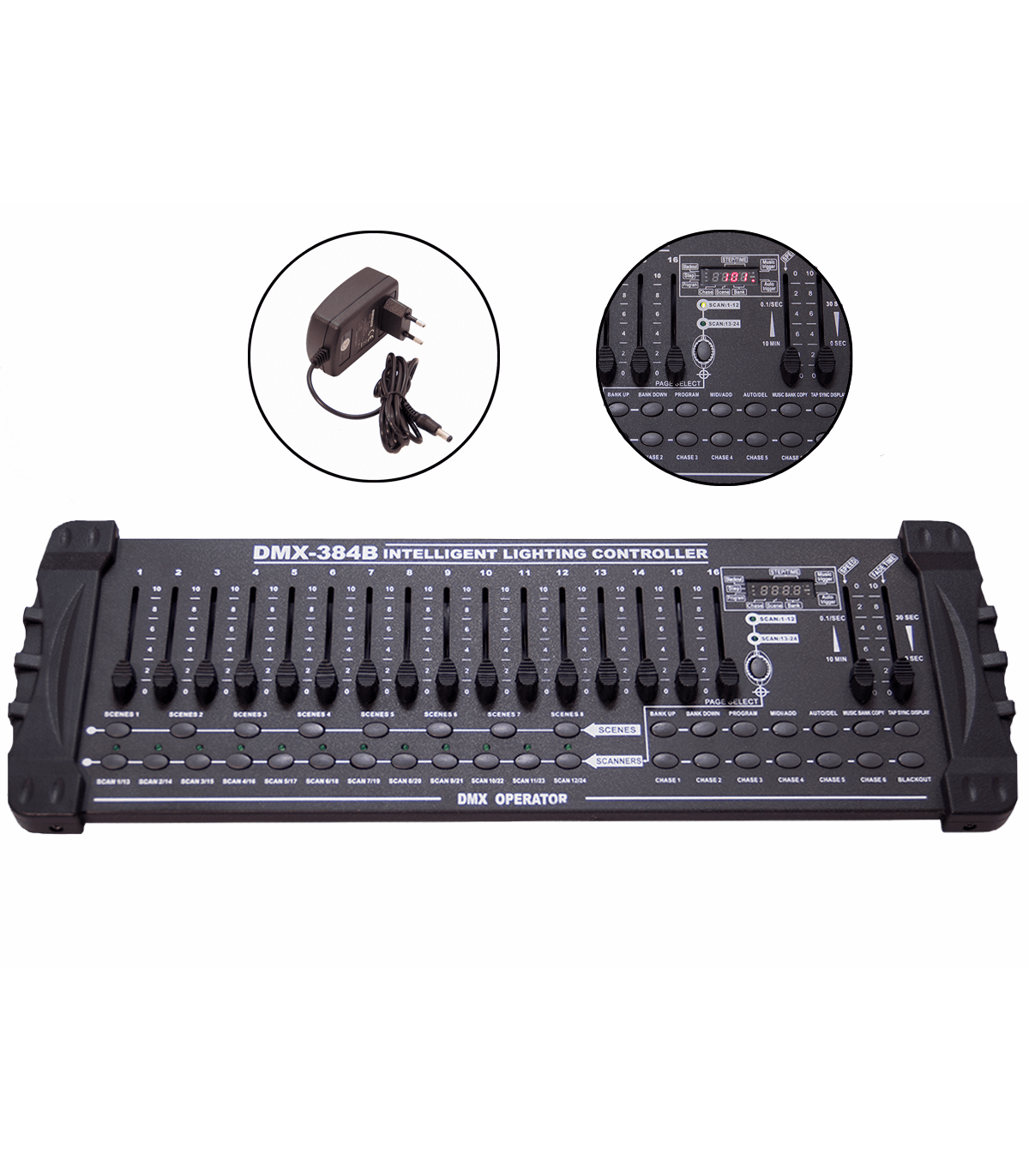 Mesa DMX - 384 Canales