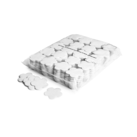 Confeti papel flores Blanco