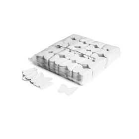 Confeti papel mariposas Blanco