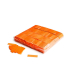 Confeti papel fluor naranja