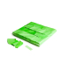 Confeti papel fluor verde