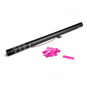 Cartucho Eléctrico 80 Cms Confeti Rosa Metal