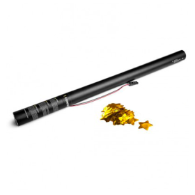 Cartucho Eléctrico 80 Cms Confeti Estrellas  Plata