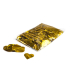Confeti metalizado corazones oro
