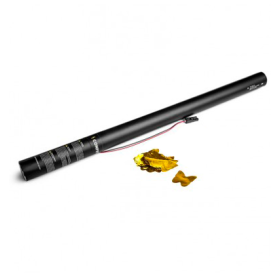 Cartucho Eléctrico 80 Cms Confeti Mariposas oro