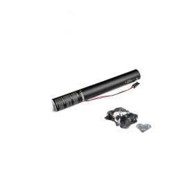 Cartucho Eléctrico 40 Cms Confeti corazones plata