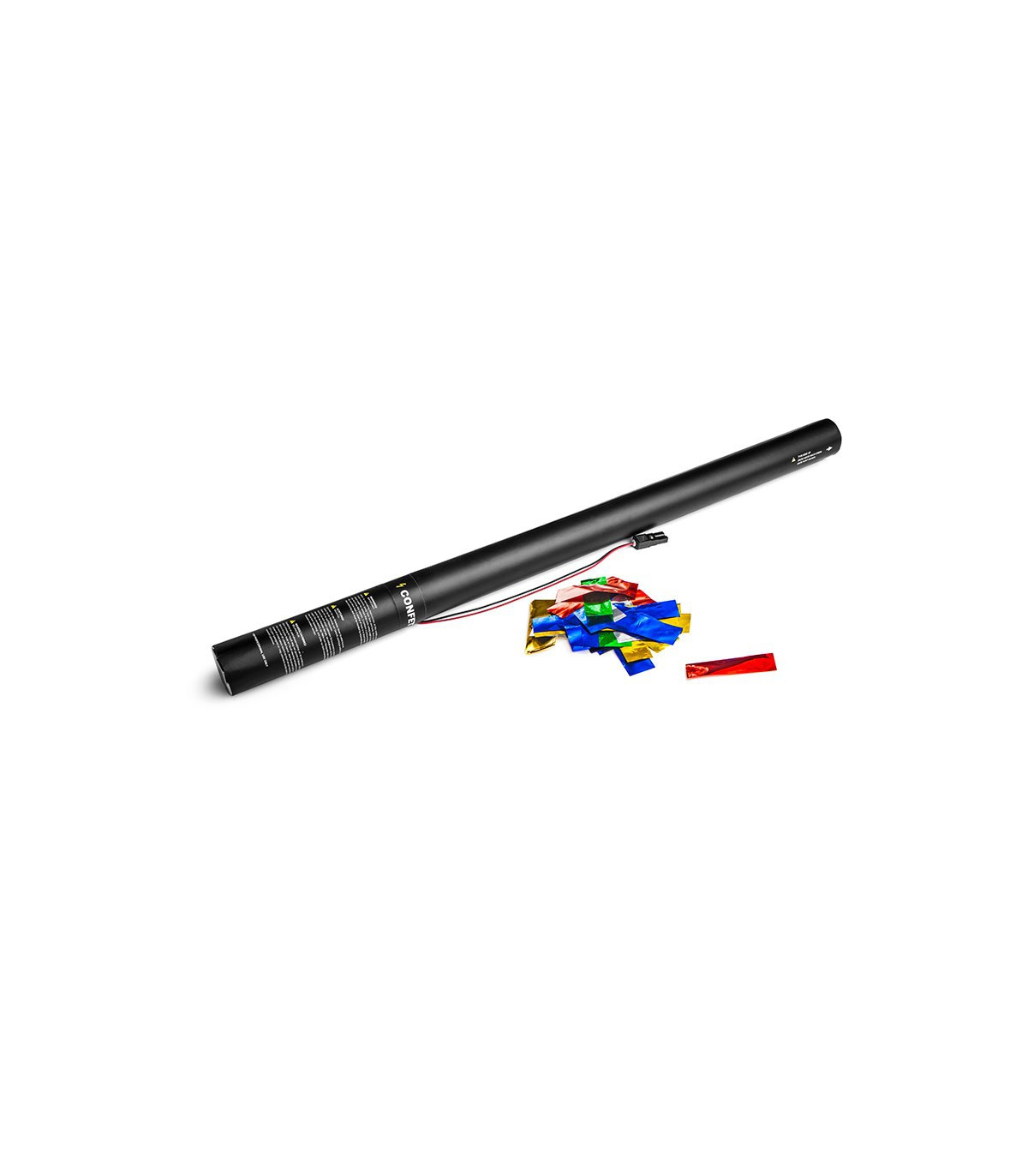 Cartucho Eléctrico 80 Cms Confeti Multicolor Metal