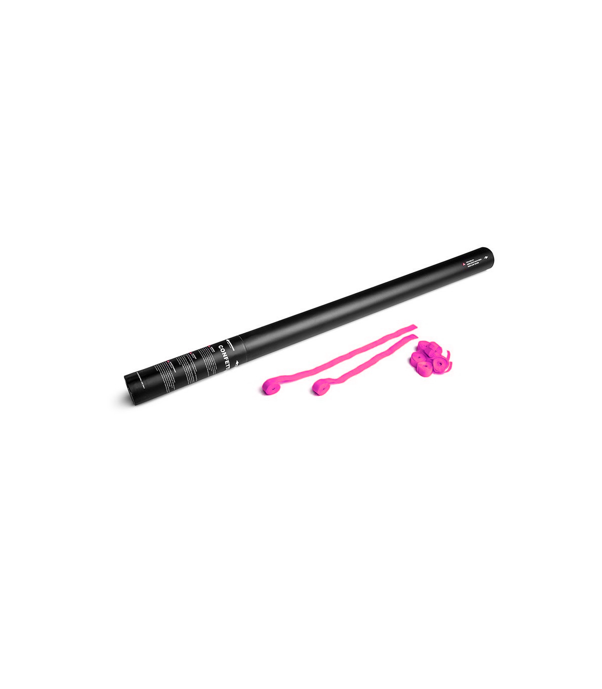 Cartucho Manual 80 Cms Serpentina Papel Rosa