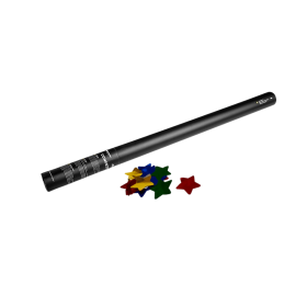 Cartucho Manual 80 Cms Confeti Estrellas Metal Multicolor