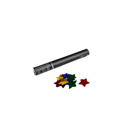 Cartucho Manual 40 Cms Confeti Estrellas Metal Multicolor