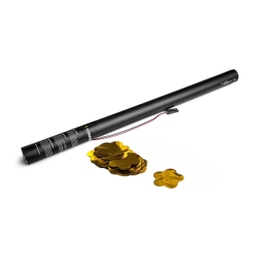 Cartucho Eléctrico 80 Cms Confeti Flores Oro