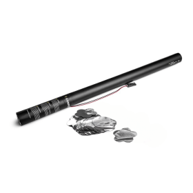 Cartucho Eléctrico 80 Cms Confeti Flores Plata