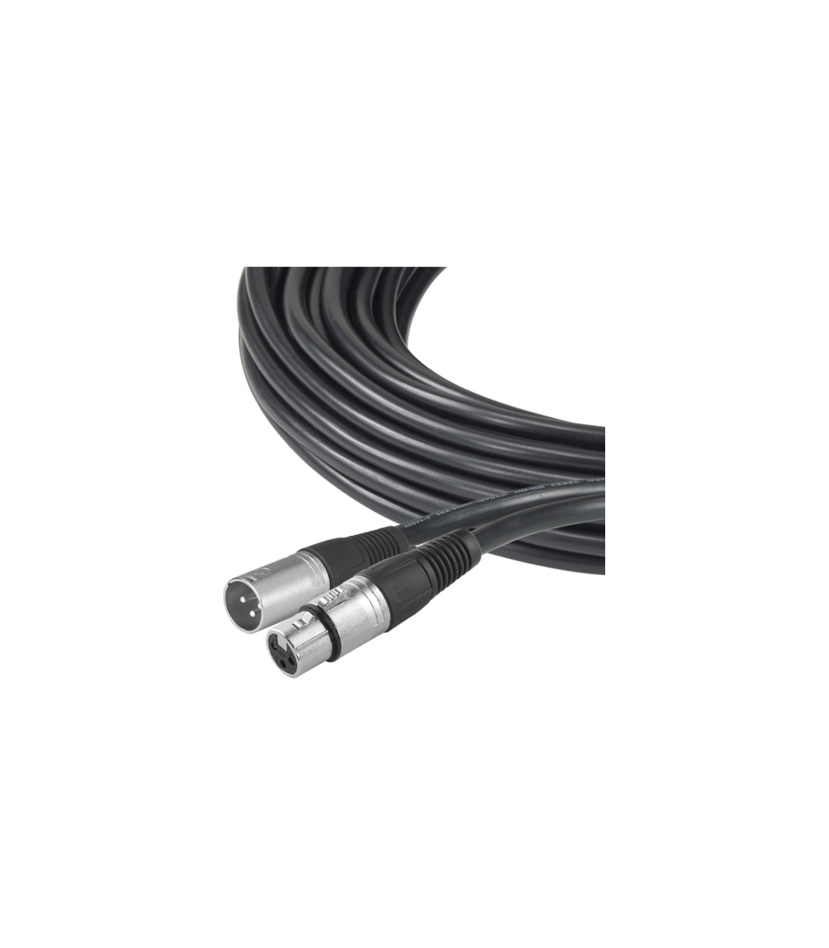 Cable DMX 3 polos - 25 metros
