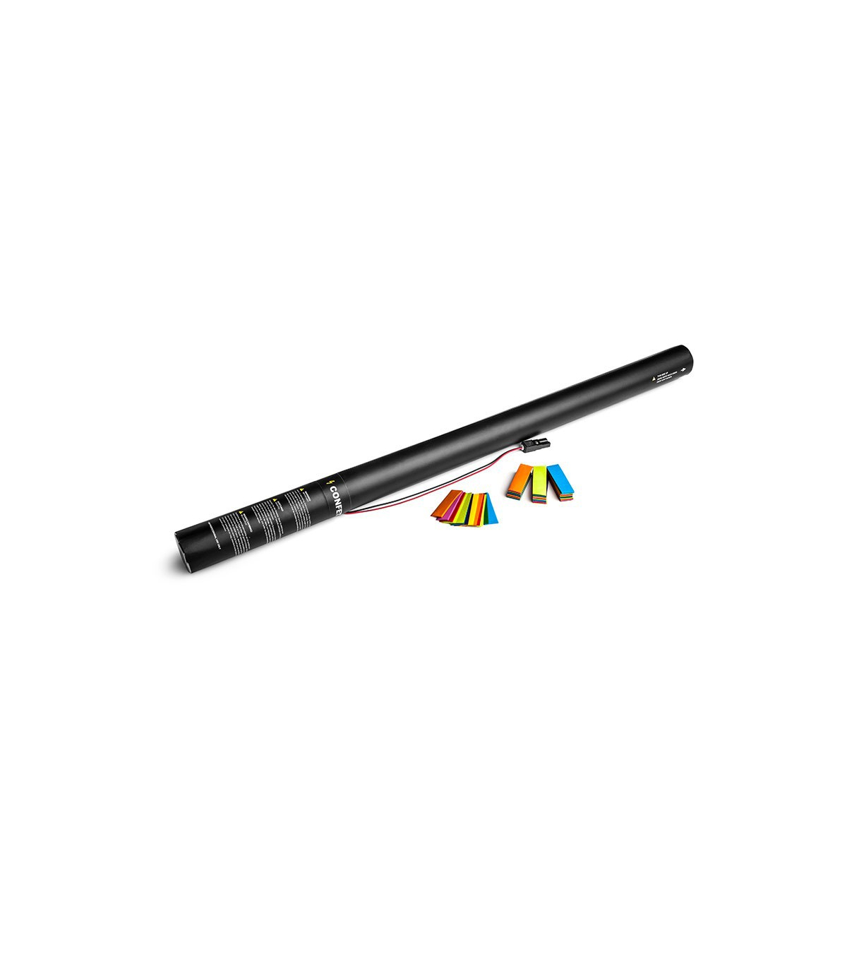 Cartuchos eléctricos 80 cm confeti multicolor