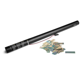 Cartucho Eléctrico 80 Cms Confeti Plata Láser