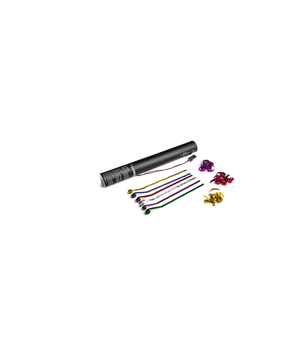 Cartucho Eléctrico 40 Cms Serpentina Multicolor Metal