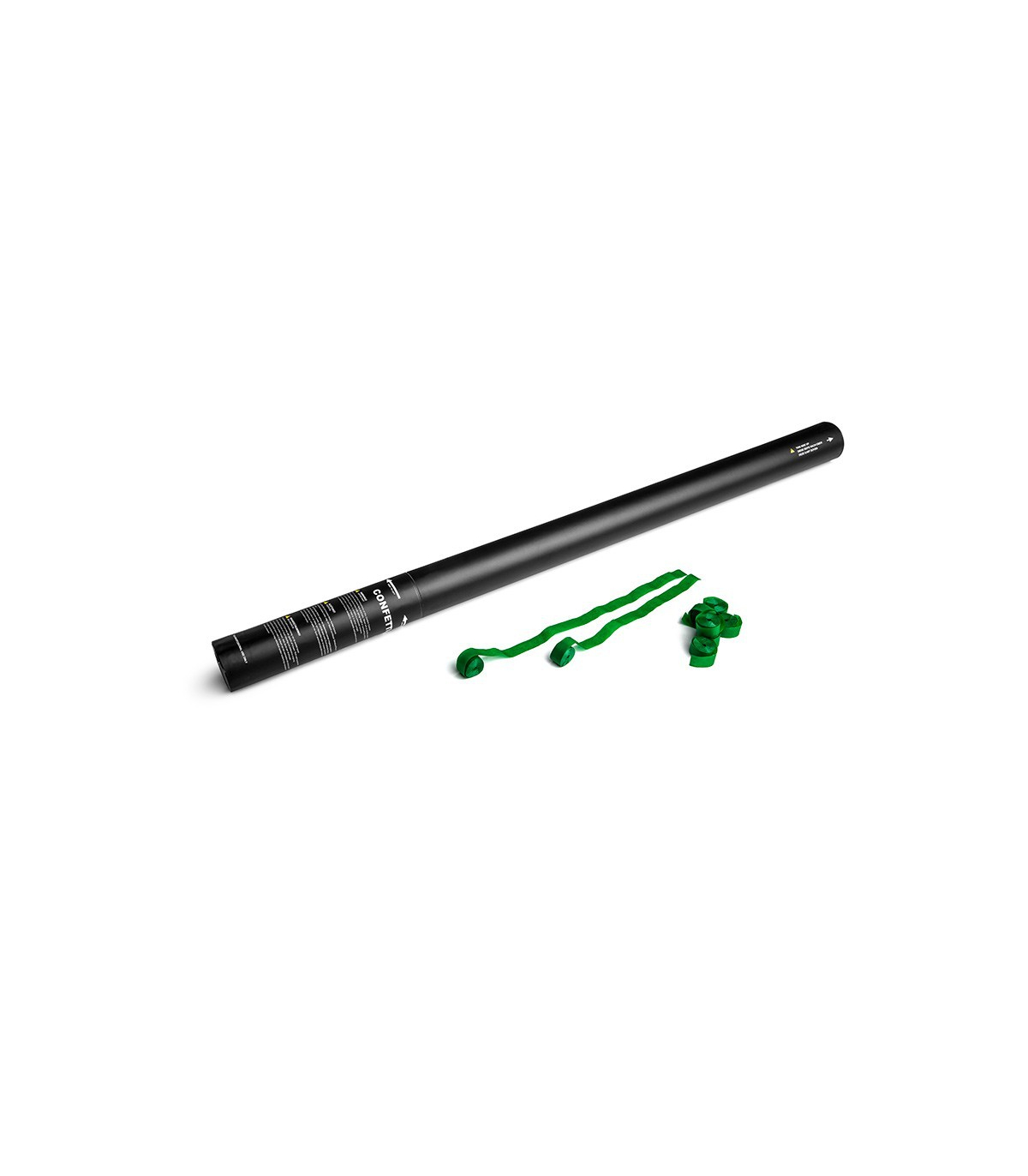 Cartucho Manual 80 Cms Serpentina Papel Verde