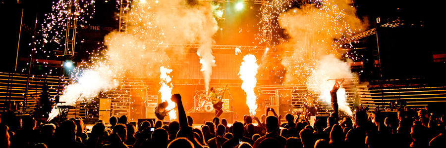 efectos especiales en concierto