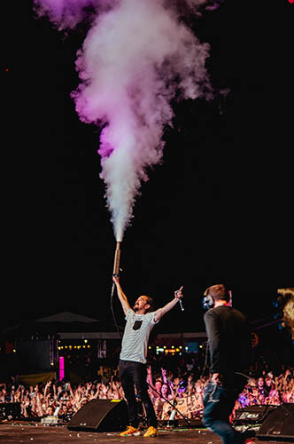 Efecto megatrón en una fiesta