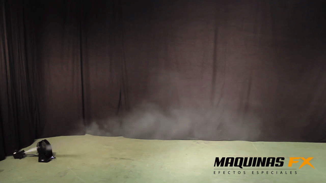 VENTILADOR H-9 DMX PRO de Máquinas FX, Efectos Especiales, como potenciador de una máquina de humo
