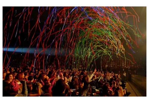 ¿Cómo utilizar los cañones de confeti?