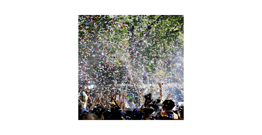 Las 5 formas más espectaculares de lanzar confeti por los aires