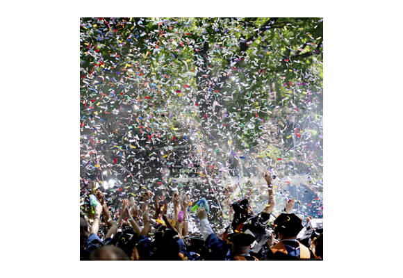 Las 5 formas más espectaculares de lanzar confeti por los aires