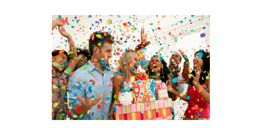 Cañones de Confeti: 5 ideas para darle vida a tu celebración 