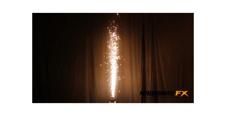 Máquina de Chispas SPARKLER. El auténtico fuego frío sin pirotecnia.
