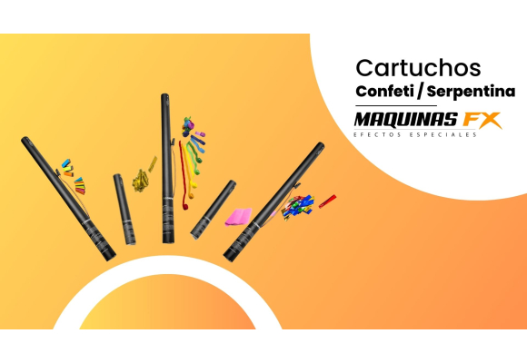 ¡Cartuchos de Confeti: Manuales y Eléctricos!